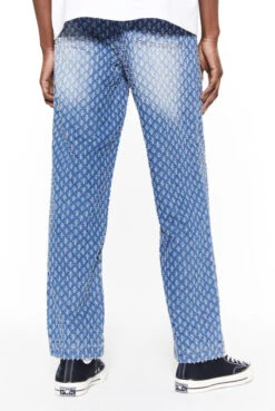 Light Blue Distressed Skate Jeans -Trendy Wear Outlet Store lightbluedistressedjeans4