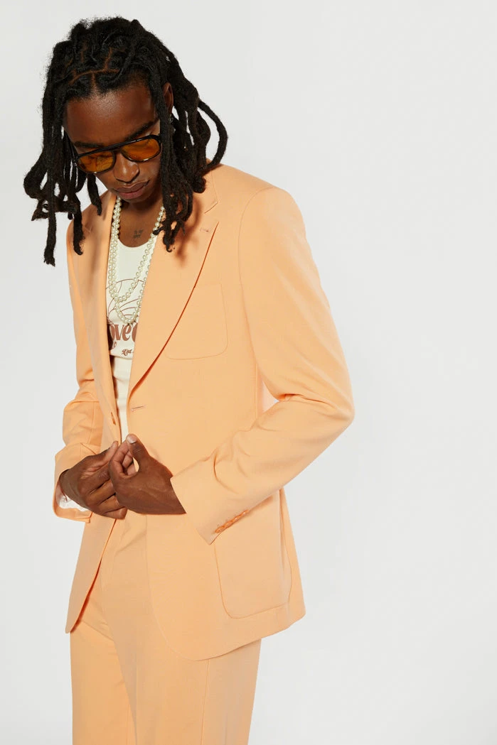 Peach Single Breasted Blazer 5 Peach Single Breasted Blazer - Image 3