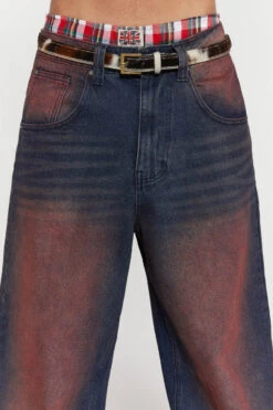 Deep Red Colossus Jeans 10 Deep Red Colossus Jeans -Trendy Wear Outlet Store menswear1659