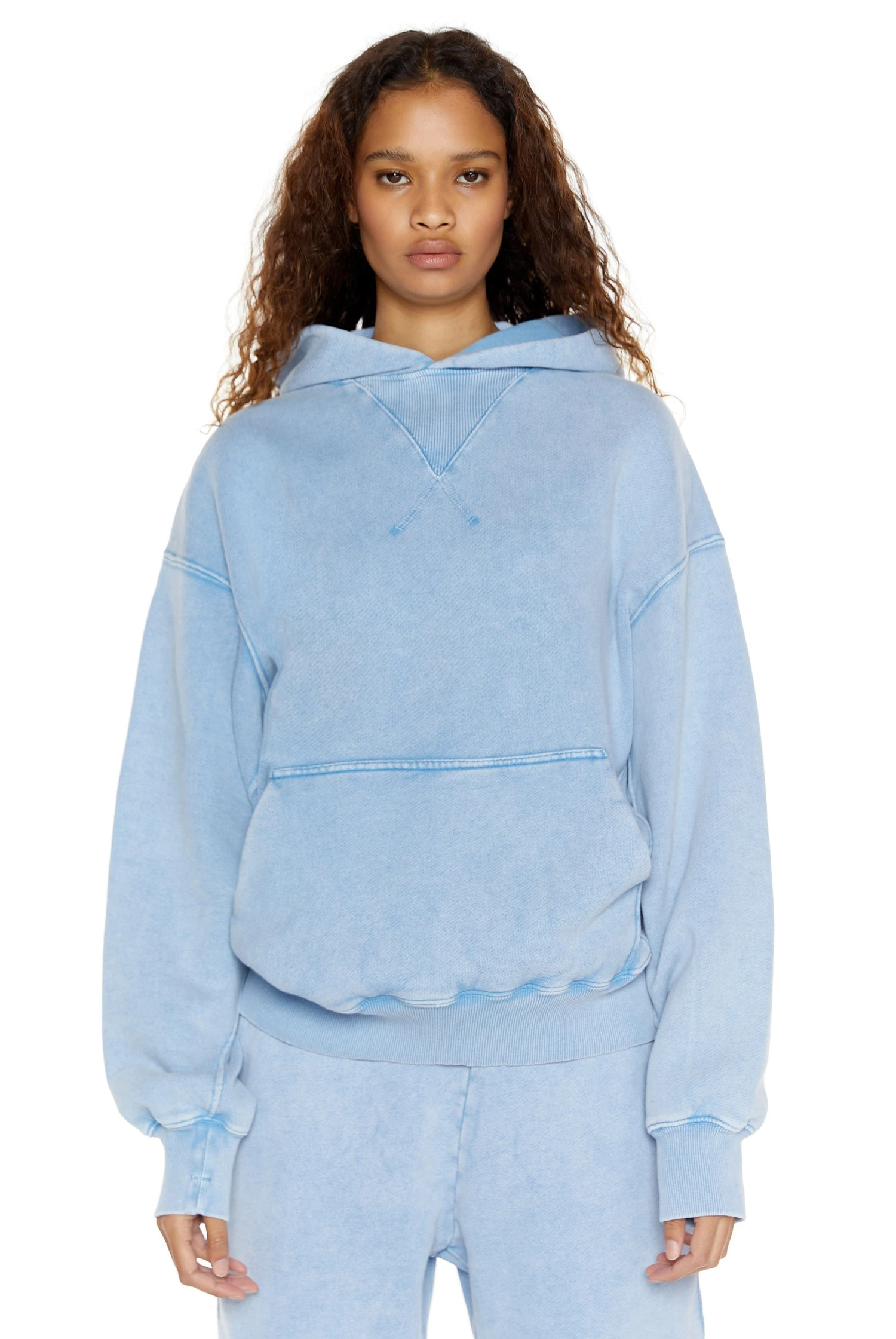 NTRLS Powder Blue Oversized Hoodie 3 NTRLS Powder Blue Oversized Hoodie
