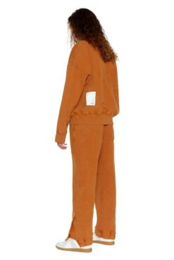 Jaded London NTRLS Rust Orange Crew Neck Sweatshirt -Trendy Wear Outlet Store oversizedjumperw r 5 66a3e533 2ea0 428f 87ff 494303794f0e