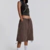 Jaded London Brown Parachute Cargo Shorts 1 Jaded London Brown Parachute Cargo Shorts -Trendy Wear Outlet Store reshootsww1548