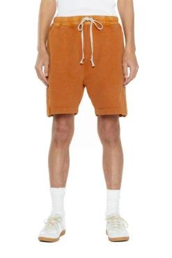 NTRLS Rust Orange Relaxed Shorts
