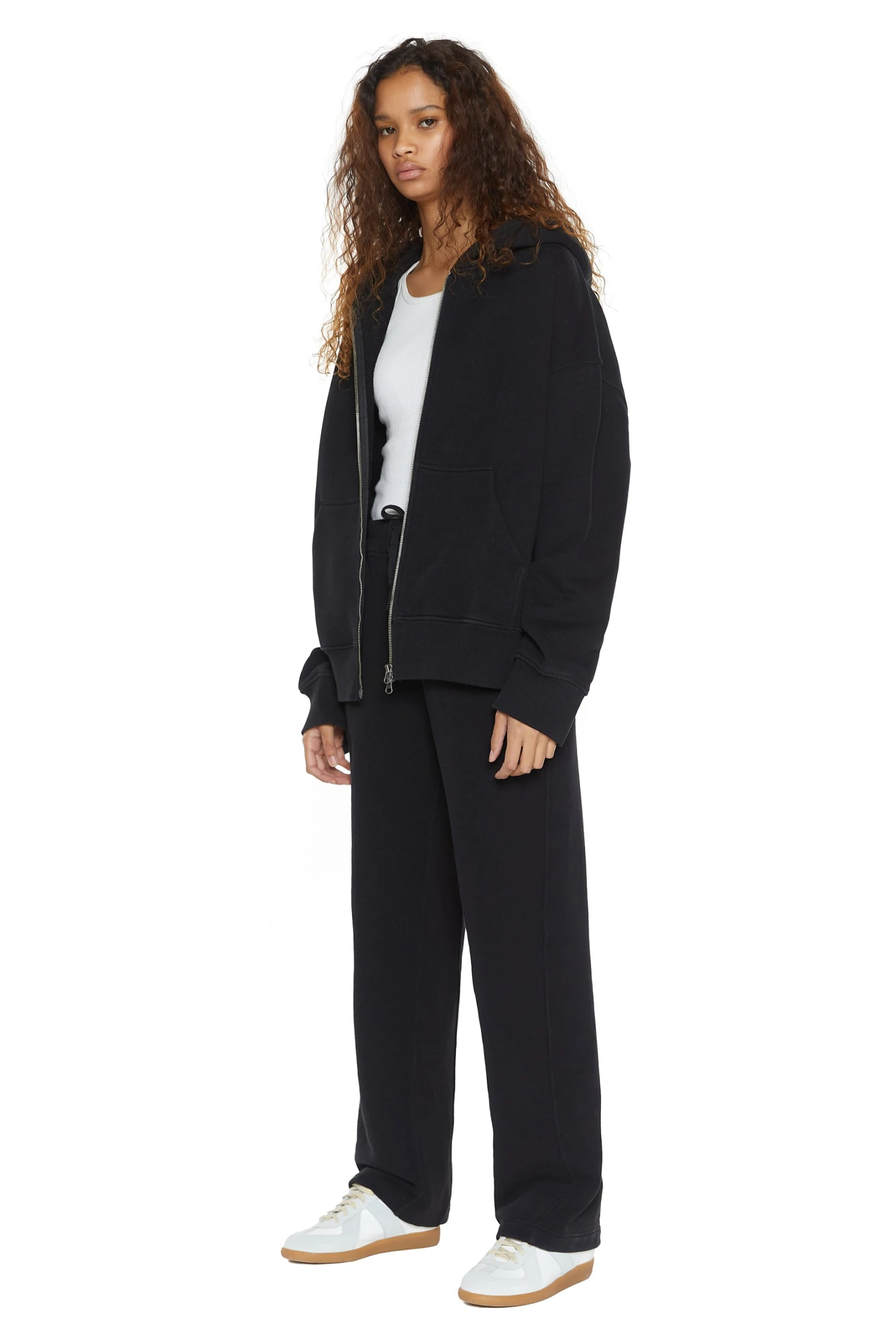 Jaded London NTRLS Dust Black Oversized Zip Through Hoodie 5 Jaded London NTRLS Dust Black Oversized Zip Through Hoodie - Image 3