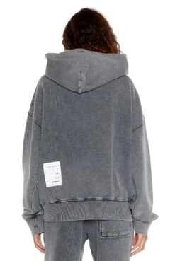 Jaded London NTRLS Chrome Grey Oversized Zip Through Hoodie -Trendy Wear Outlet Store ziphoodiew c 4 3628c3fb 23cf 4003 9de3 91eb920ca437